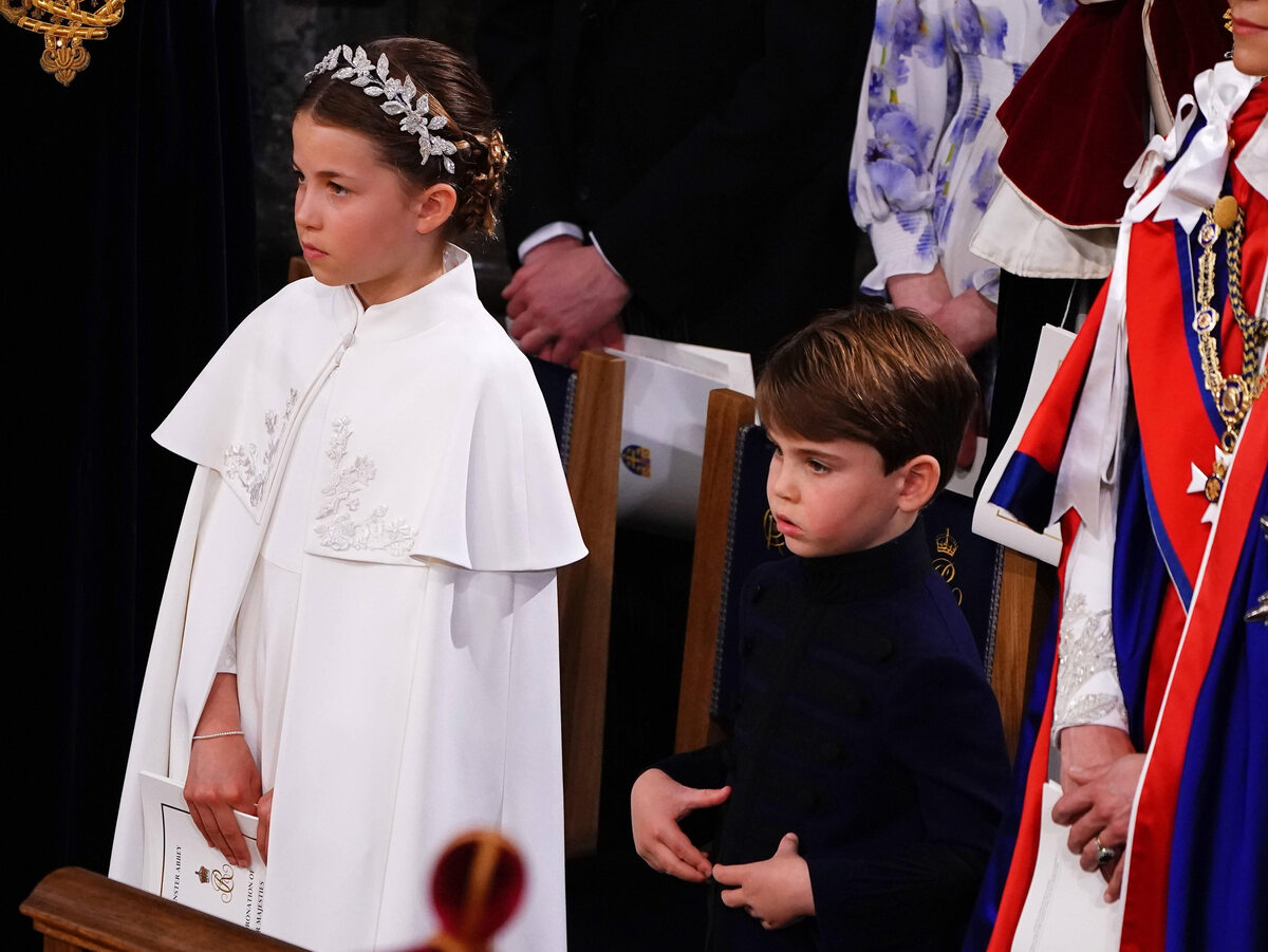 Dzieci Williama i Kate na koronacji Karola III 
