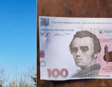Miniatura: Rosjanie zrzucili w Ukrainie „pieniądze”....