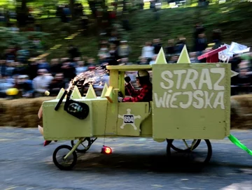 II Wyścig Mydelniczek Red Bull (fot. PAP/Tomasz Gzell)