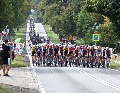 Miniatura: Gigantyczna kraksa na trasie Tour de...