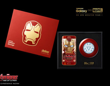 Miniatura: Limitowana edycja Galaxy S6 Edge Iron Man