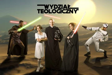 Plakat zachęcający do studiowania na Uniwersytecie Opolskim 