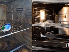 Jak wyczyścić piekarnik za pomocą tabletki do zmywarki. Sprytna i...