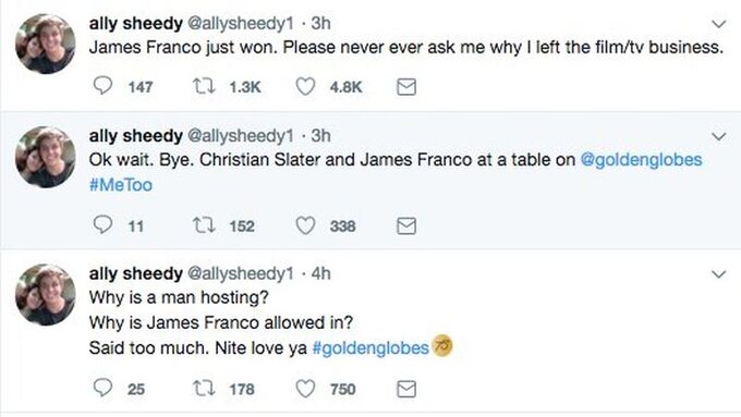 Skasowane tweety Ally Sheedy