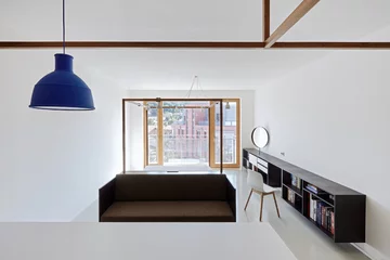 Małe mieszkanie, projekt Mjölk architekti Linka, Mjölk architekti, małe mieszkanie