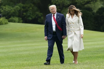 Melania i Donald Trump 