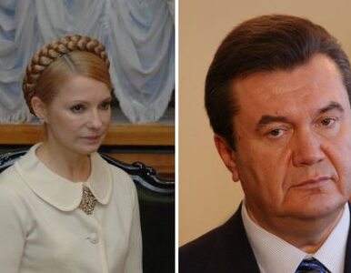 Miniatura: Janukowycz i Tymoszenko pożegnają parę...