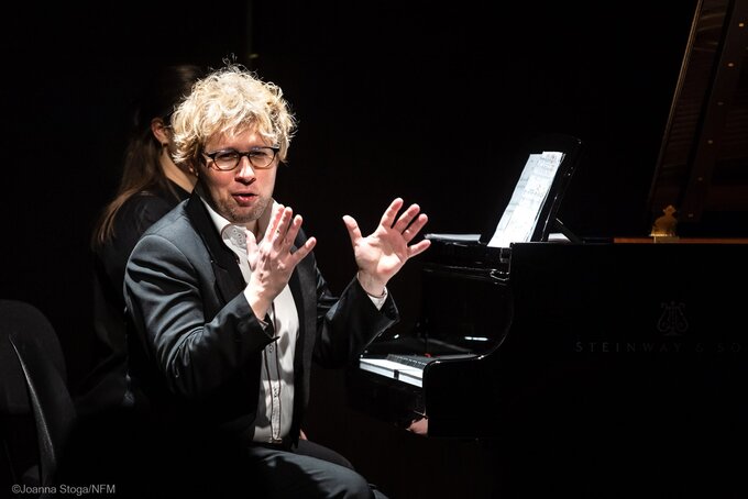 Polski pianista Ignacy Lisiecki