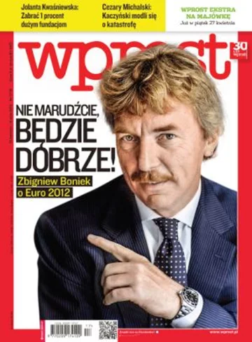 Okładka tygodnika Wprost nr 17/2012 (1523)