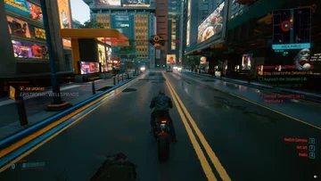 Błąd w Cyberpunku 2077 