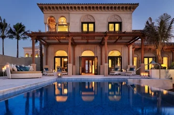 Beach Front Villa, One and Only The Palm, Dubai fot. thepalm.oneandonlyresorts.com