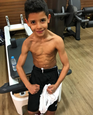 Miniatura: Cristiano Ronaldo i jego rodzina