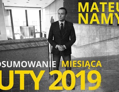 Miniatura: Mateusz Namysł, #34 PODSUMOWANIE MIESIĄCA