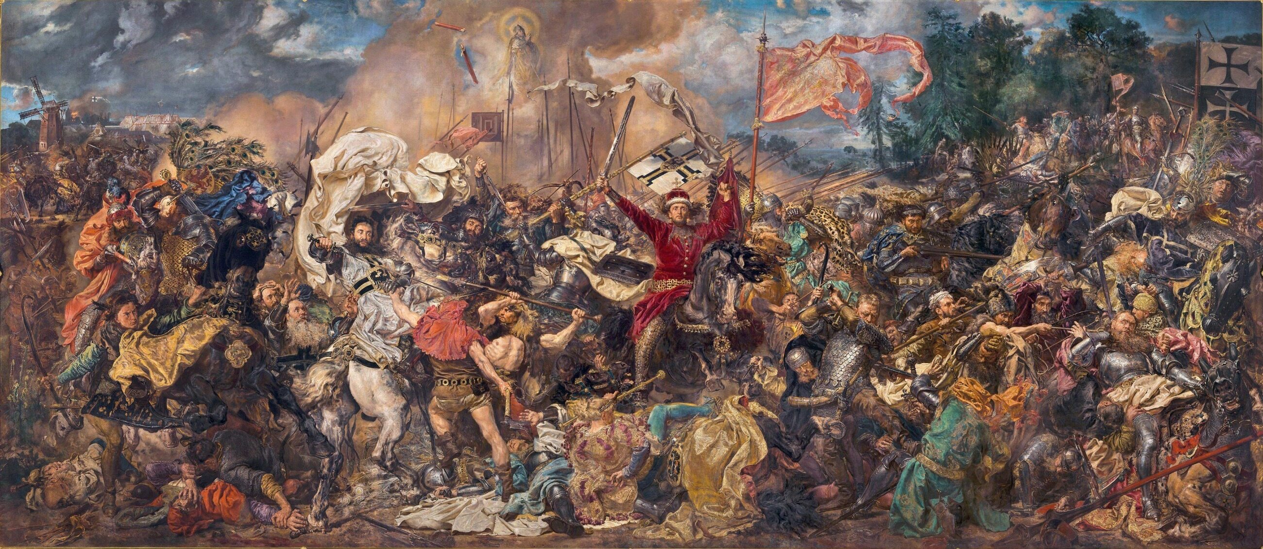Czy na najsłynniejszym polskim obrazie Matejki „Bitwa pod Grunwaldem” został uwieczniony król Władysław Jagiełło?