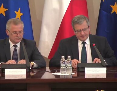 Miniatura: Komorowski o definicji szczęścia: Pamiętam...