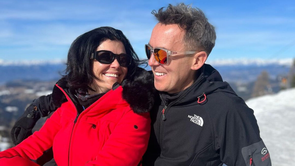 Katarzyna Cichopek i Maciej Kurzajewski wypoczywają w Alpach 
