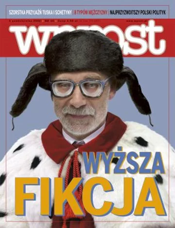 Okładka tygodnika Wprost nr 40/2008 (1345)