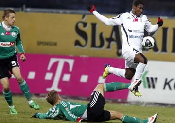 Górnik Zabrze - Legia Warszawa 2:0 (fot. PAP/Andrzej Grygiel)