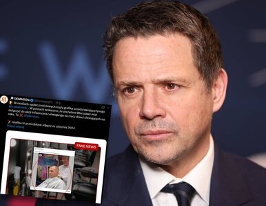 Miniatura: Fałszywe zdjęcie Trzaskowskiego w sieci....