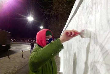 Wyjątkowy mural U2 w Warszawie 