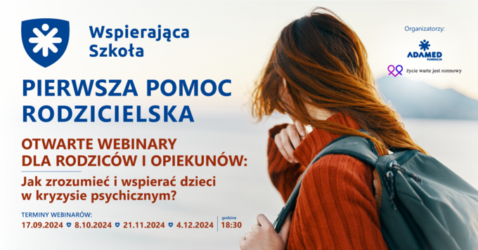 Wspierająca Szkoła – Webinary dla Rodziców