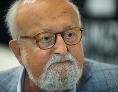 Miniatura: Krzysztof Penderecki zmarł rok temu....