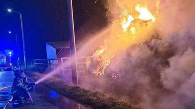 Miniatura: Ktoś podpalił Przystań Ocalenie. Ruszyła...