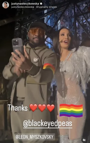 Justyna Steczkowska, Black Eyed Peas 