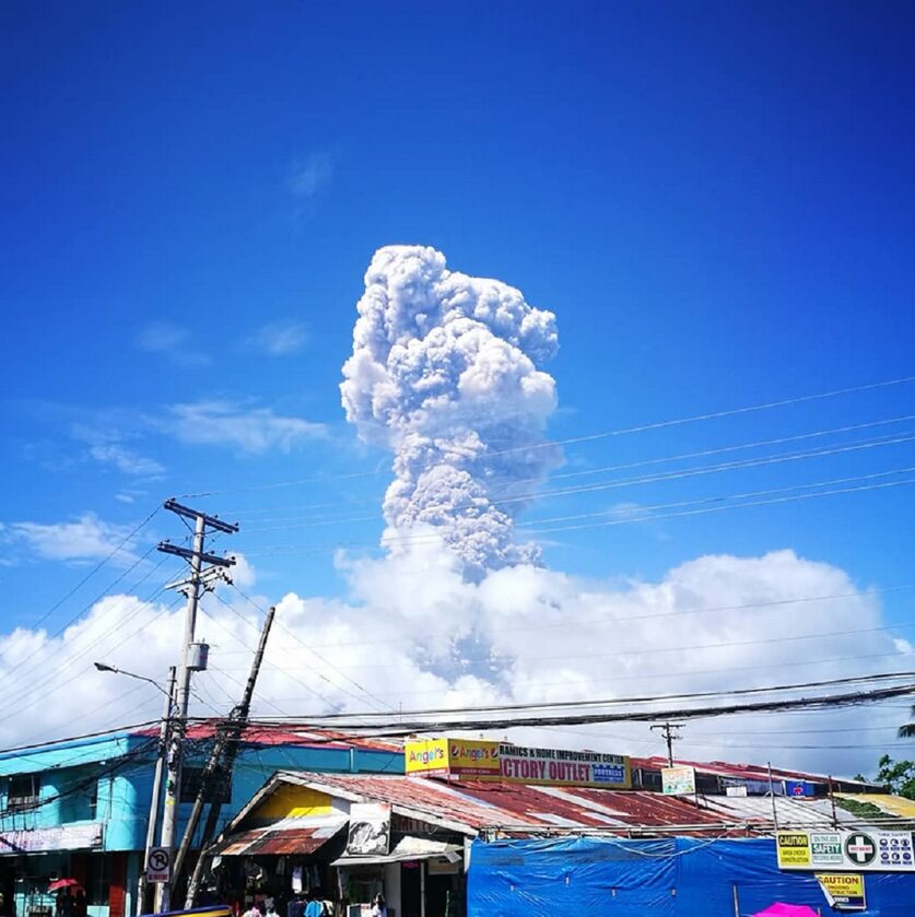 Wulkan Mayon 