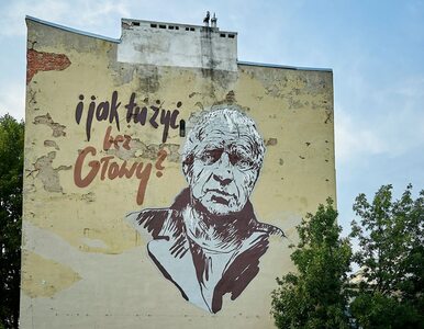 Miniatura: „I jak tu żyć bez Głowy?”. Łódzki mural...