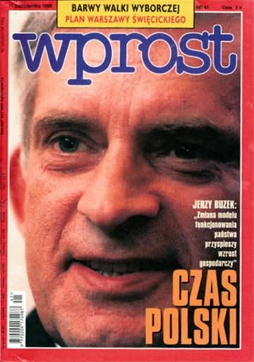 Okładka tygodnika Wprost nr 41/1998 (828)