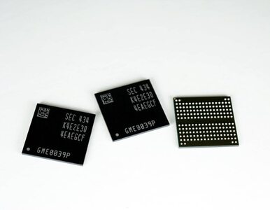 Miniatura: Samsung prezentuje pierwsze moduły pamięci...