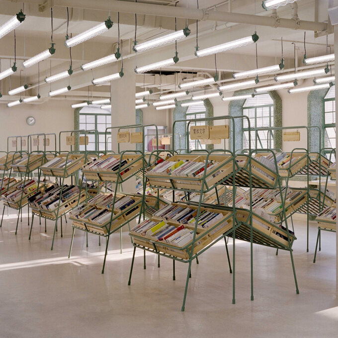 Księgarnia Deja Vu Recycle Store w Szanghaju, projekt Offhand Practice