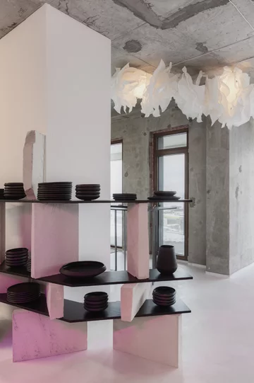 Venue 54 pop up Restaurant, Ryga. Projekt: Open AD 