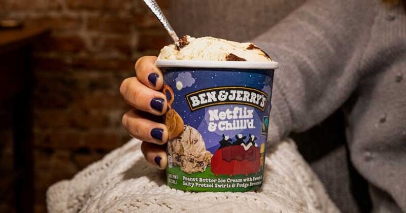 Lody Ben & Jerry „Netflix and Chill” 