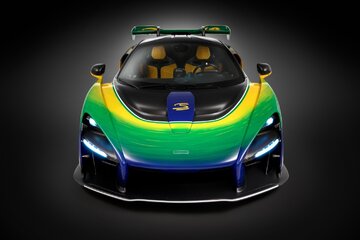 McLaren w&nbsp;hołdzie Sennie