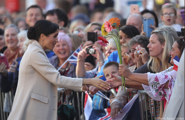 Miniatura: Książę Harry i Meghan Markle z wizytą na...