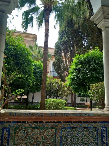 Patio w Muzeum Sztuk Pięknych w Sewilli 