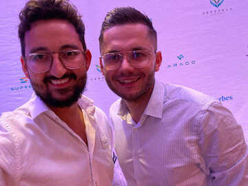 Mateusz Wr&oacute;bel, Prezes Zarządu Supreme Energy, i&nbsp;Piotr Robacki, Dyrektor Generalny  Supreme Energy