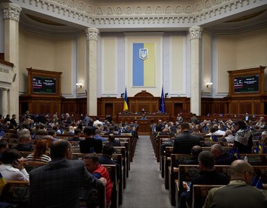 Miniatura: Ważna decyzja ukraińskiego parlamentu....