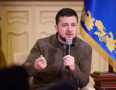 Miniatura: Wołodymyr Zełenski wygłosi przemówienie w...