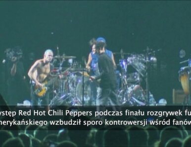 Miniatura: Red Hot Chili Peppers zagrali z playbacku...