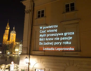 Miniatura: 20 lat „Wierszy na murach” w Krakowie. To...