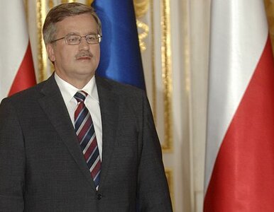 Miniatura: Komorowski: jesteśmy uczestnikami mądrych...