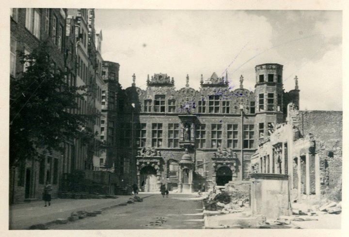 Budynek Zbrojowni widoczny od ul. Piwnej w Gdańsku (fot. mat. Muzeum II Wojny Światowej w Gdańsku)