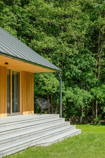 Nowoczesna stodoła, projekt studio KLAR Linka, nowoczesna stodoła, studio KLAR