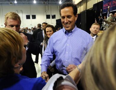 Miniatura: Santorum triumfuje w Kansas