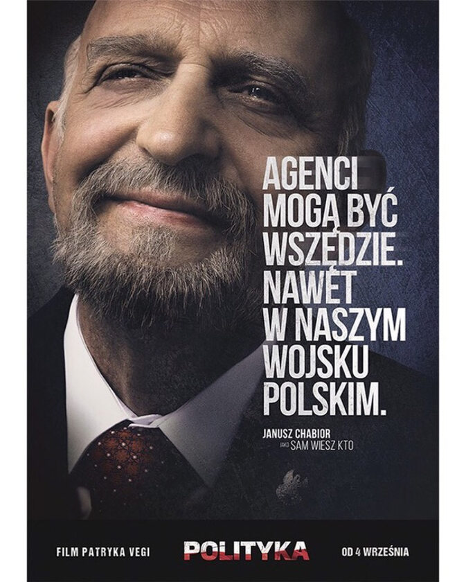 Plakaty do filmu "Polityka" Patryka Vegi 