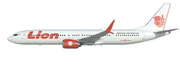 Boeing 737 MAX 8 linii lotniczych Lion Air 