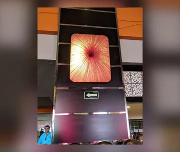 I kolejna przepiękna dekoracja w hotelowej restauracji 
